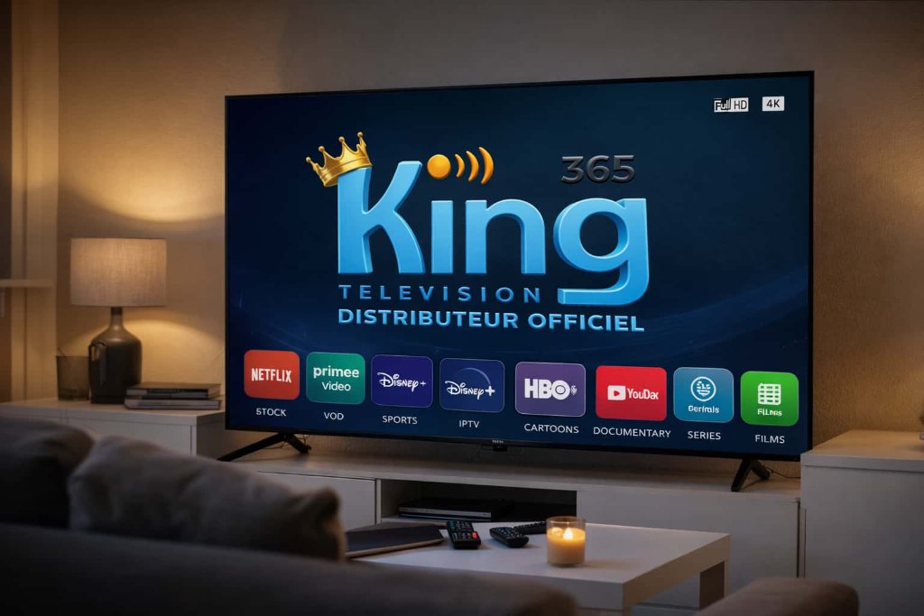 KING365TV service IPTV premium 4K Ultra HD France