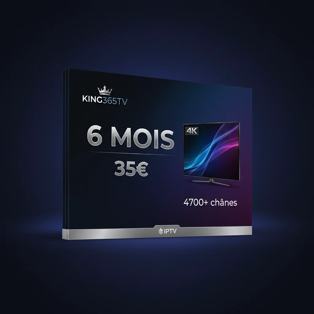 Abonnement KING365TV 6 Mois